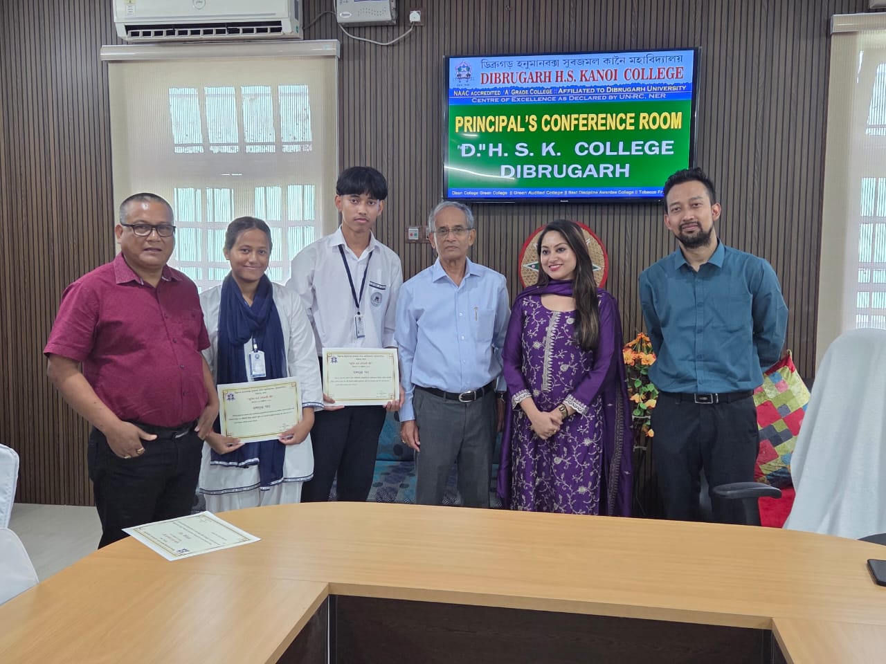 Zubeen Garg Memorial Attendence Excellence Award