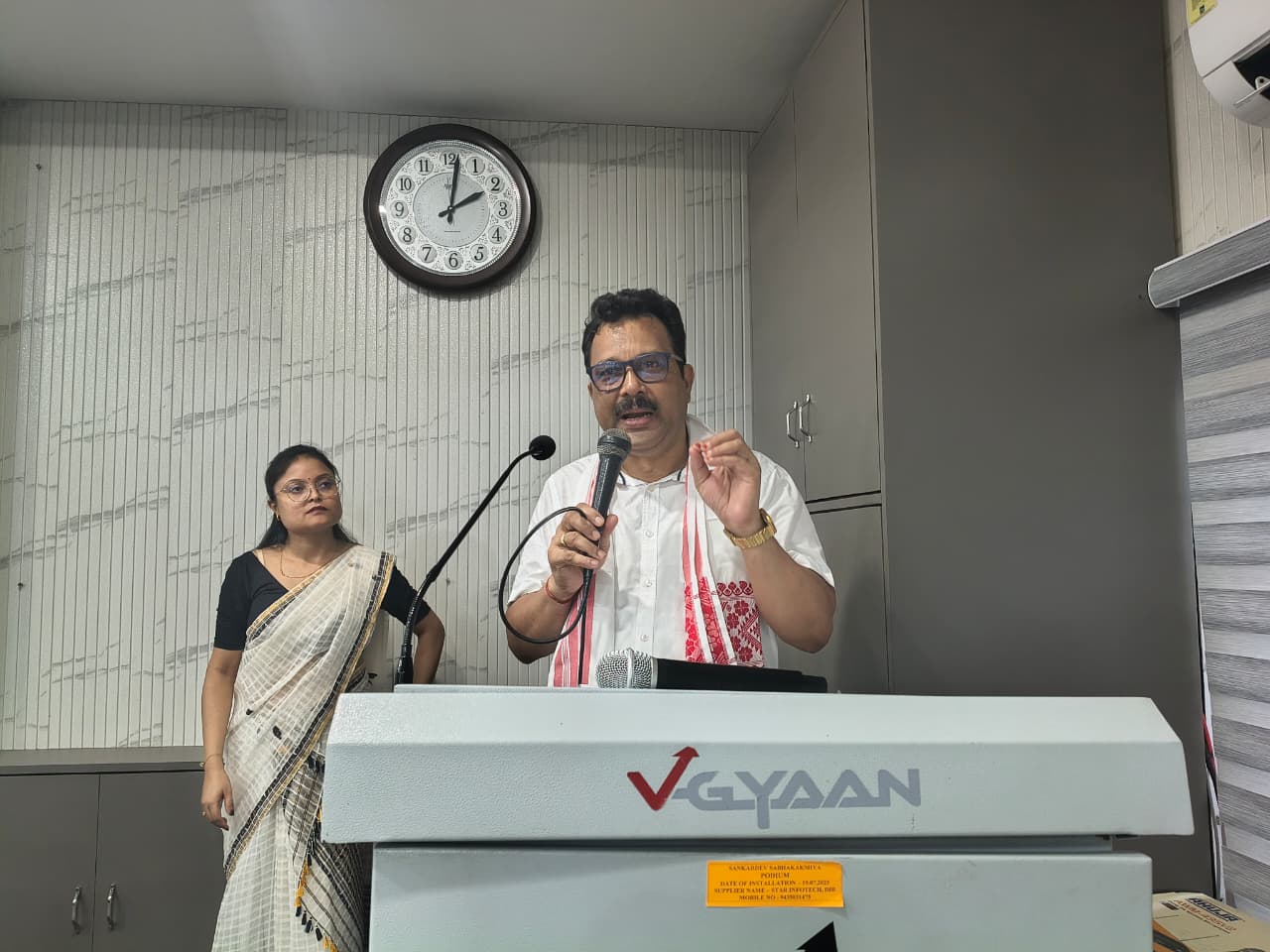 A special lecture titled Principal's last class 3.0. Inaugurator Dr. Debajit Saikia, Principal Majuli college, special guest Mr. Nanimadhav Borkotoky, GB member and alumni DHSK College(Autonomous)