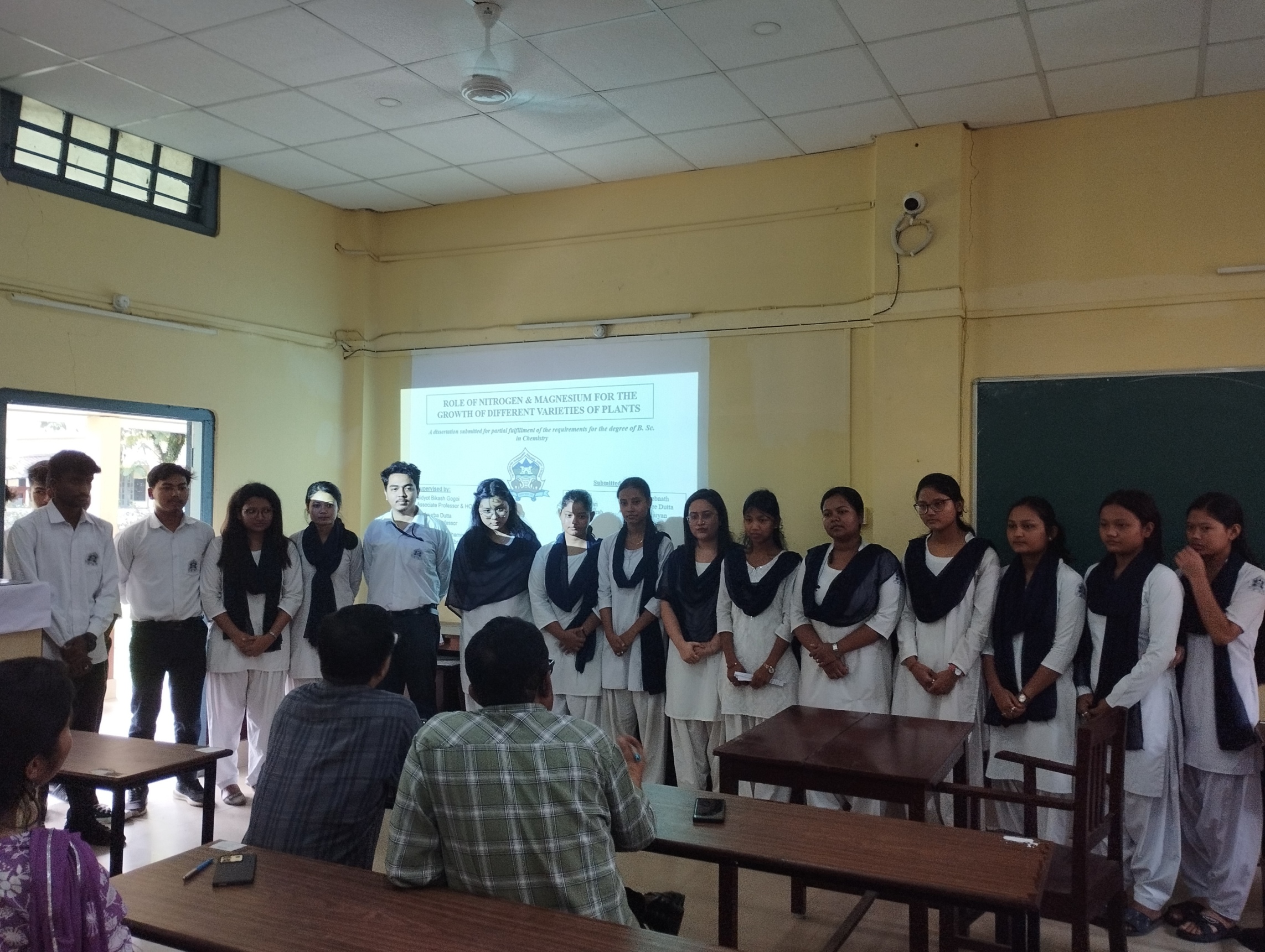 Details of Project Work Completed by 6th Semester Students of the Department of Chemistry in 2024
