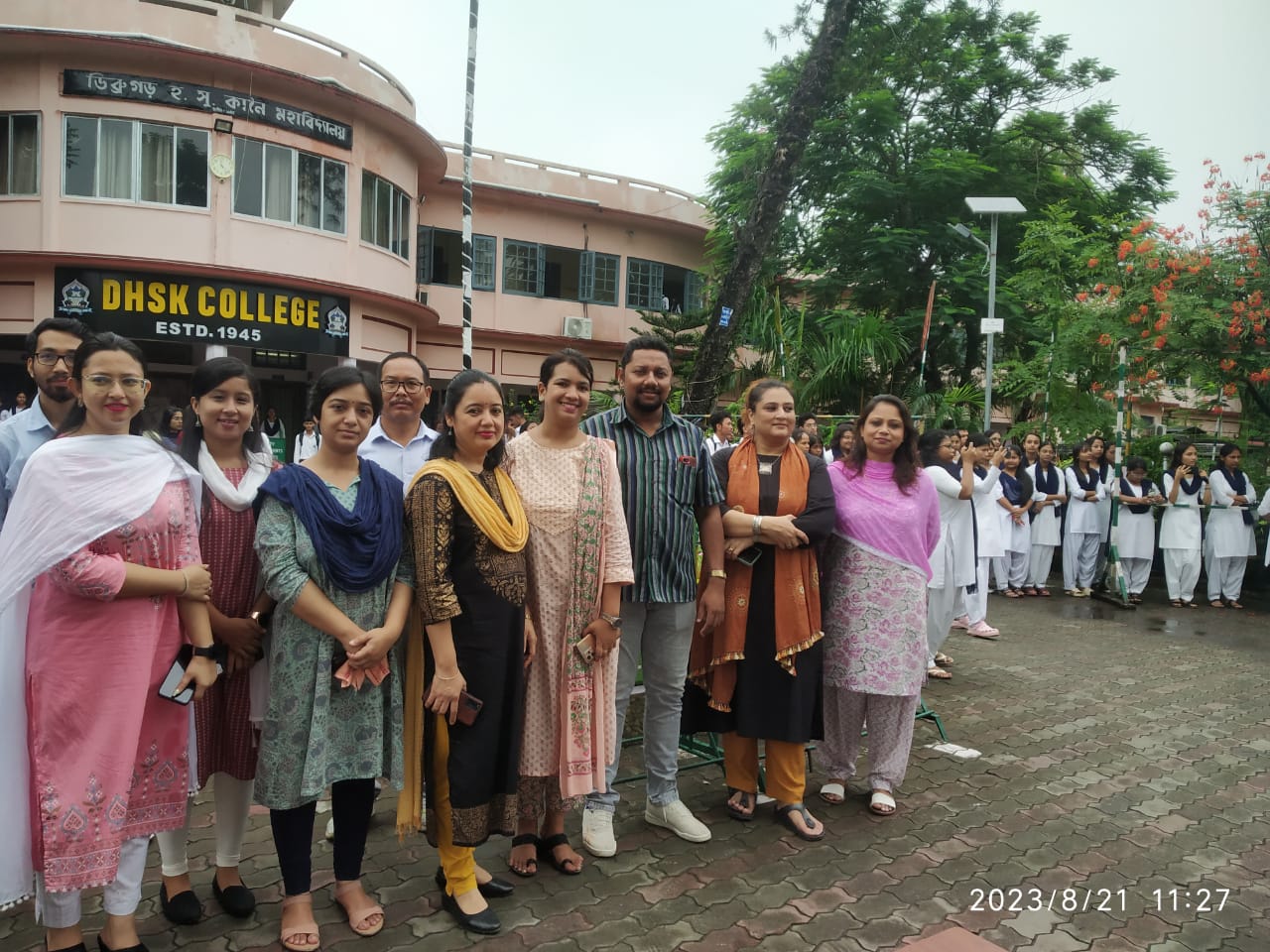 Celebration of Akshay Urja Diwas 2023 by the department of Zoology