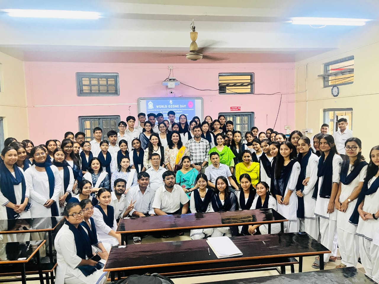 DHSK College (Autonomous) Commemorates World Ozone Day with Invigorating Talk on Sustainability