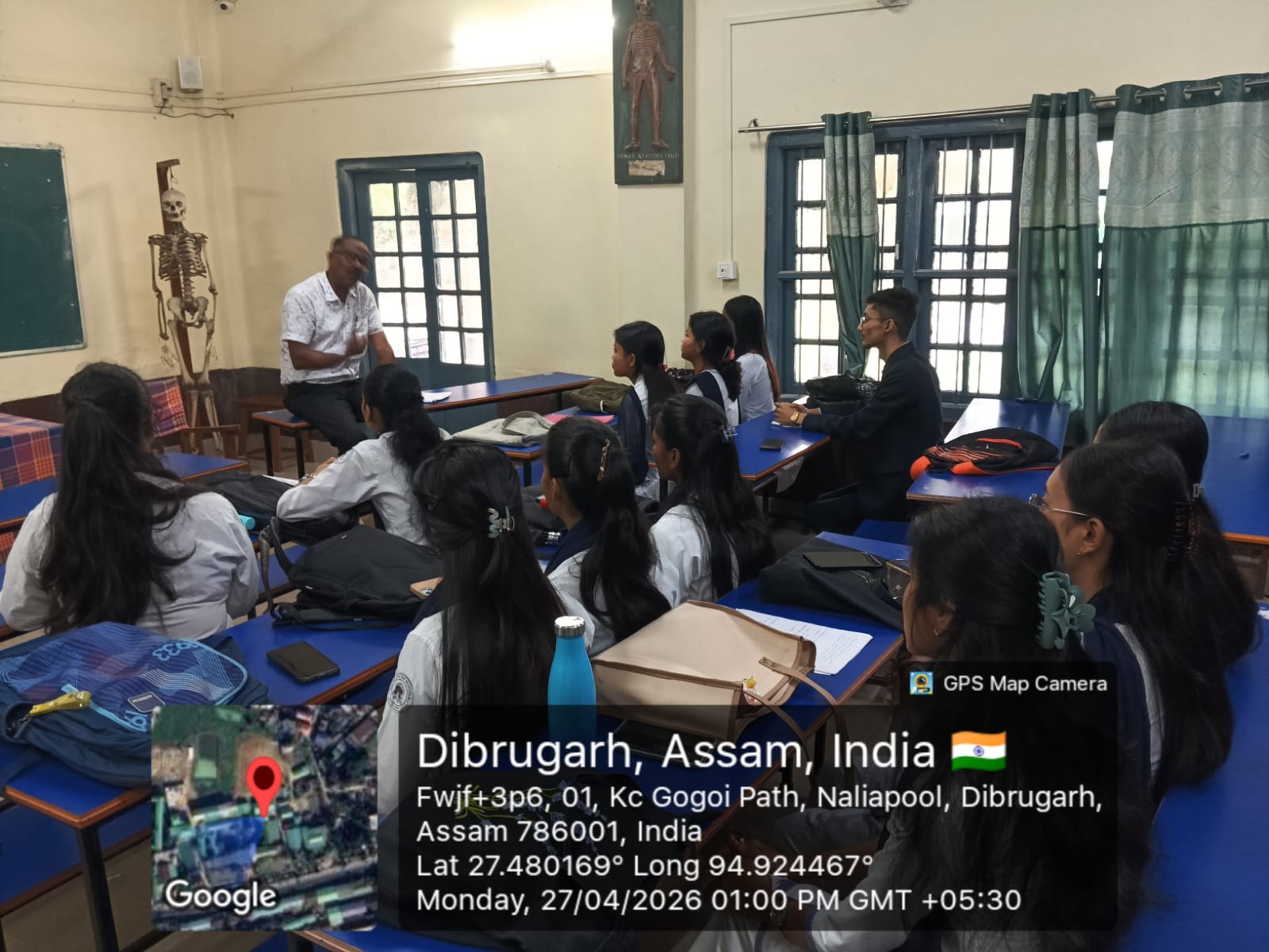 Students–Teacher Interaction Programme, Department of Anthropology DHSK College (Autonomous),  on 27.04.2026
