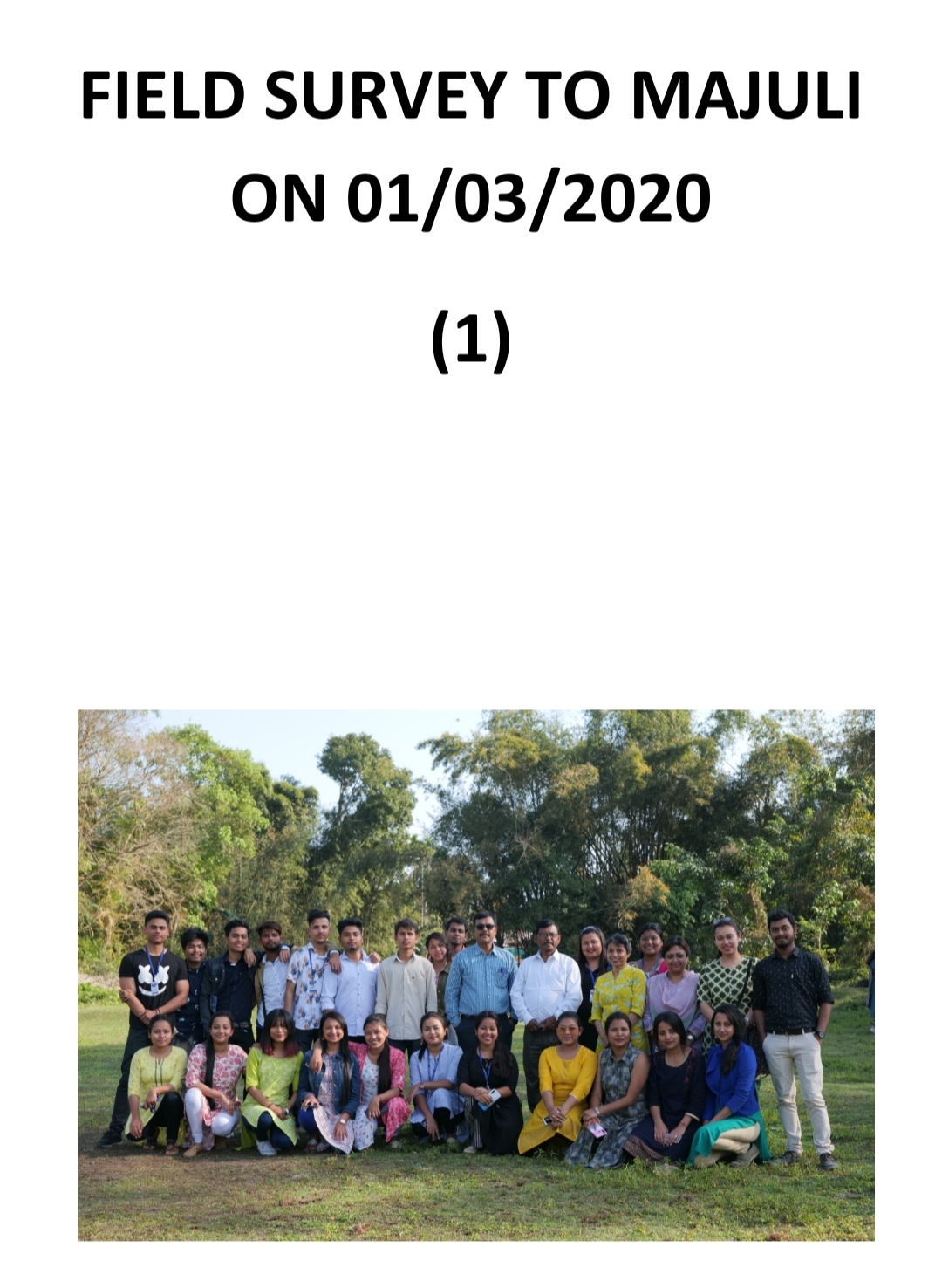 Field Survey