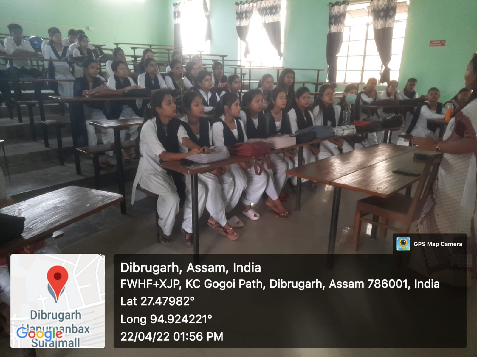 Counselling session with 6th semester students. 
Department of Sociology