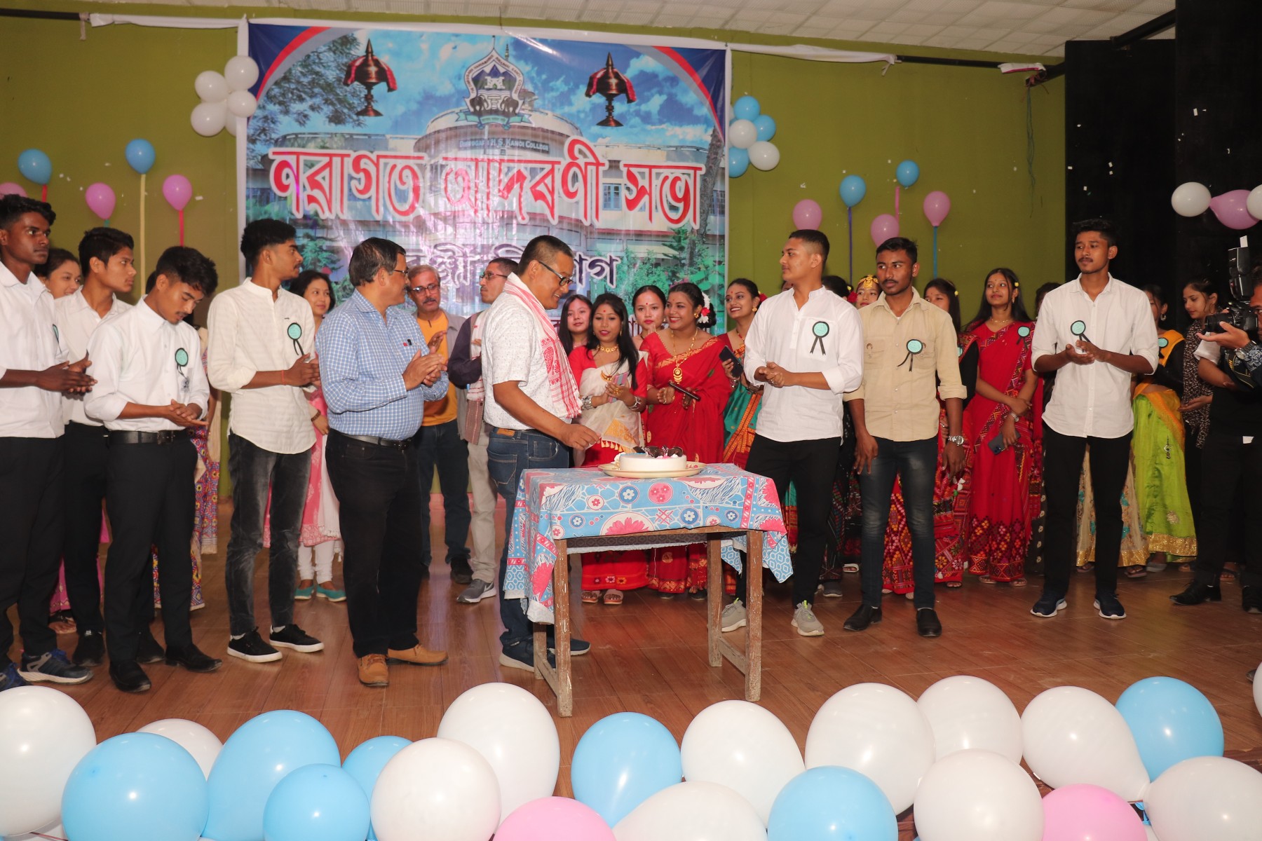 Induction programme and welcoming of new students to our department