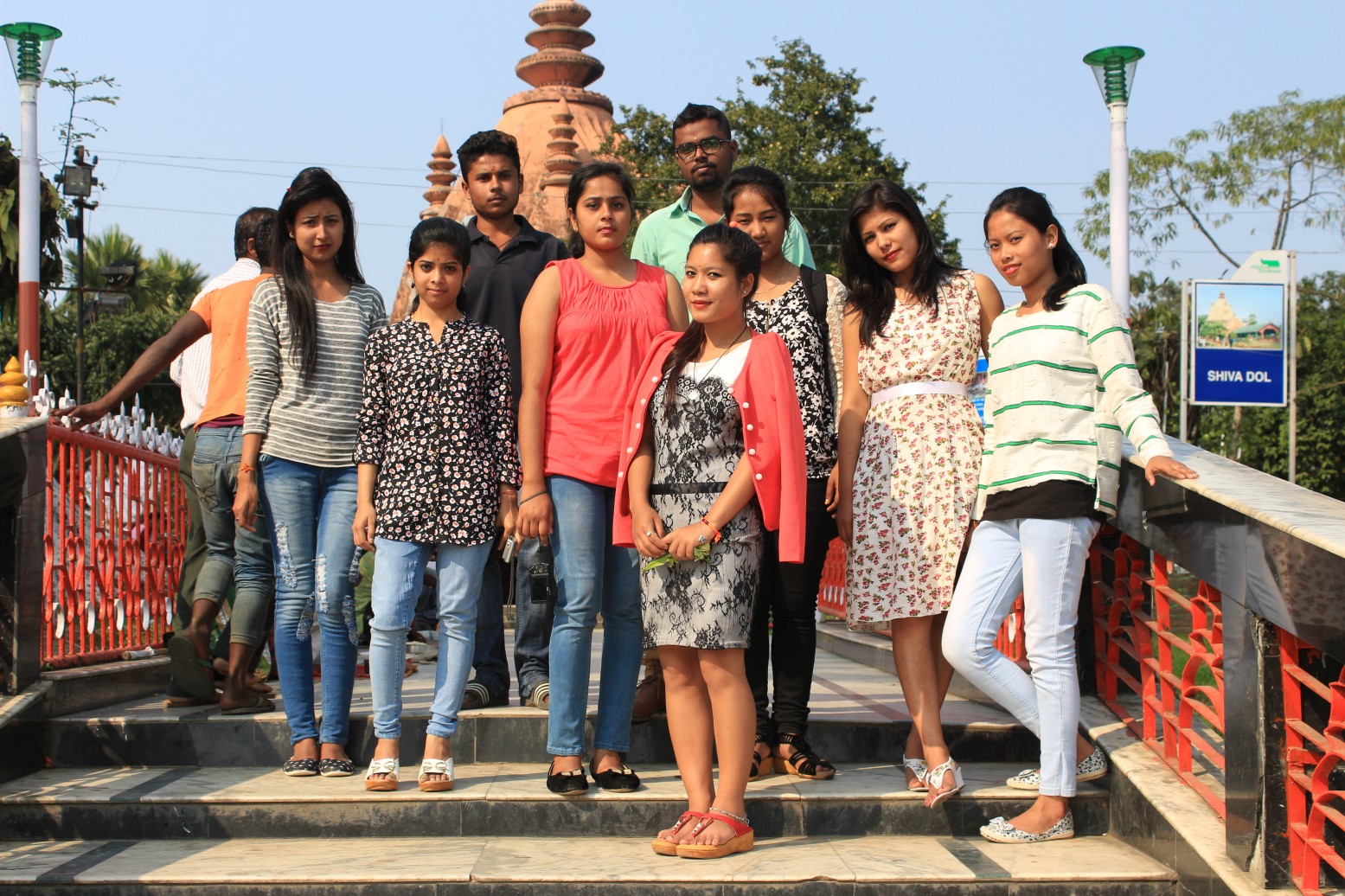 Educational trip to Sivasagar