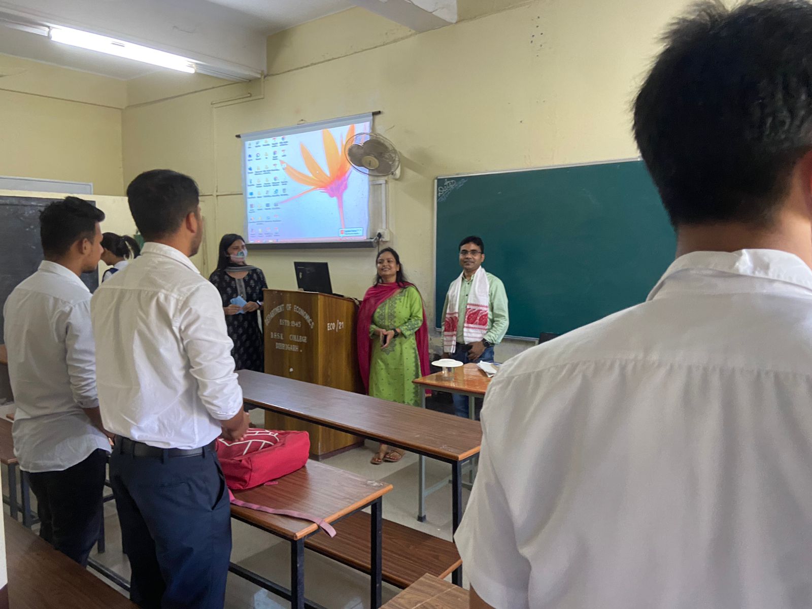 A Guest Lecture was organised by Department of Economics, on 22/10/2022.
