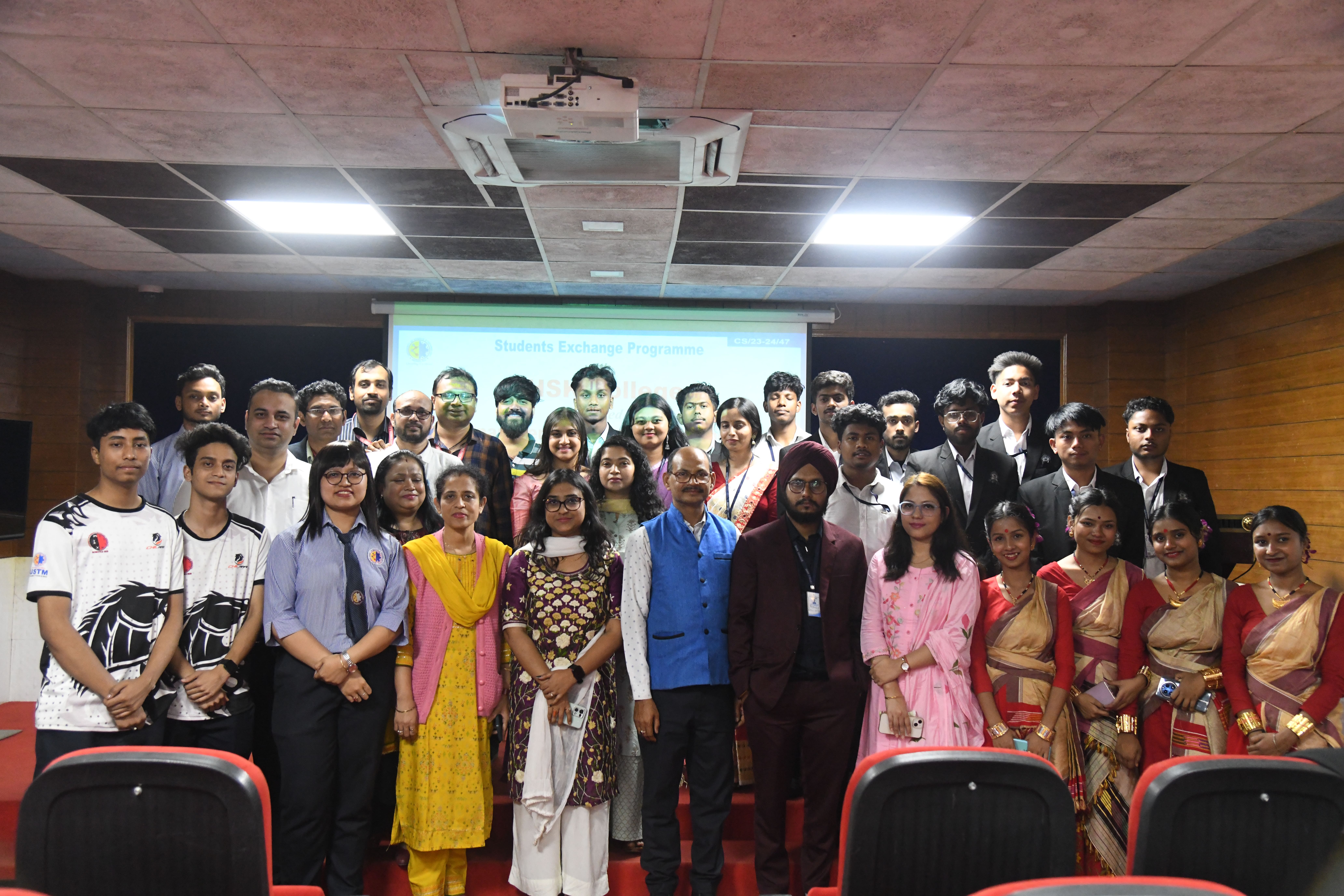 One Day Student Exchange Program between D.H.S.K College and USTM, Organized by the Department of Computer Science, USTM